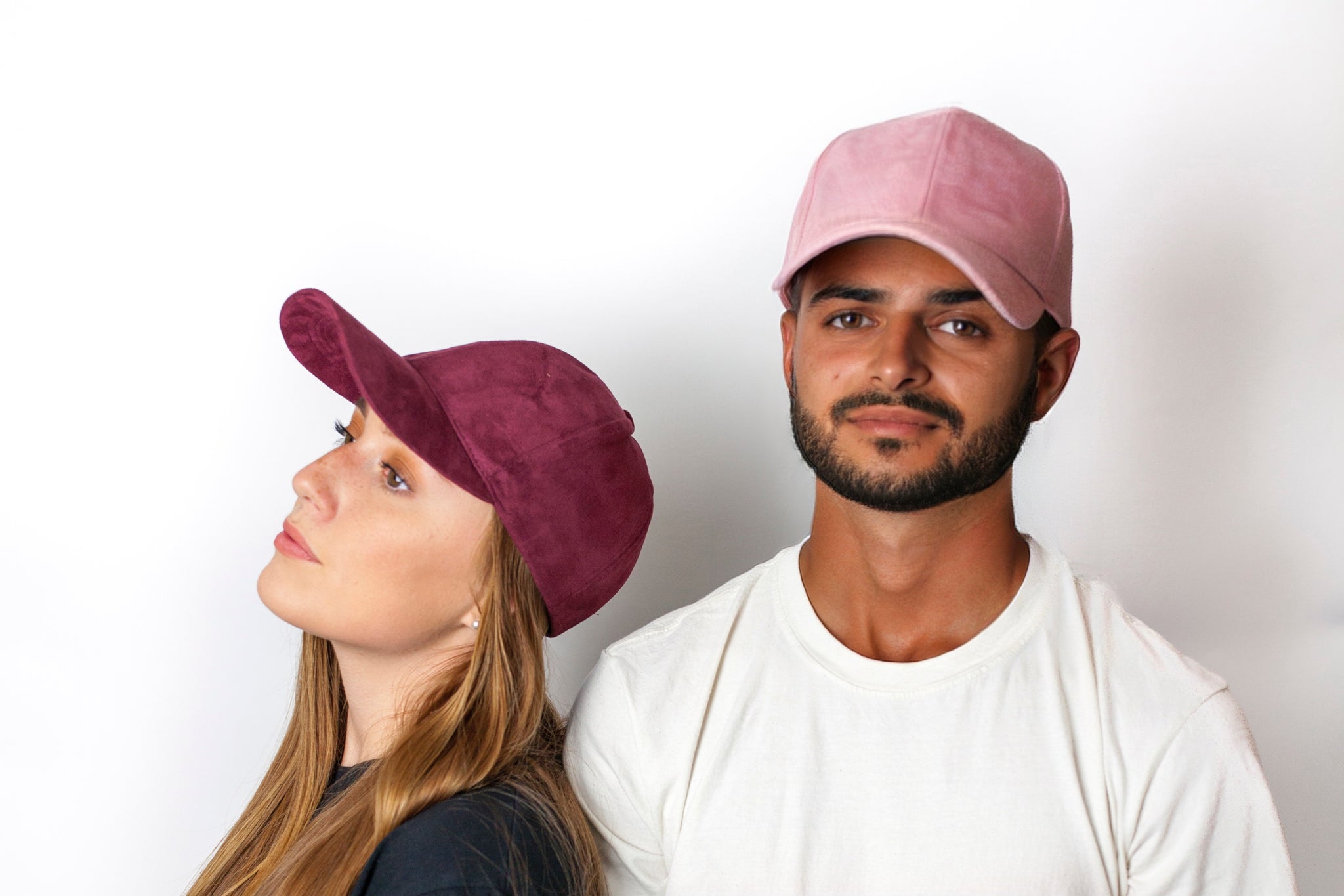 Don Paris Suede Sailor Cap in Pink M Amazon.com: GUDVES Pink Captain main image 3